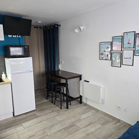 Studio Climatise 50 M.Du Port Saint-Cyprien  Luaran gambar