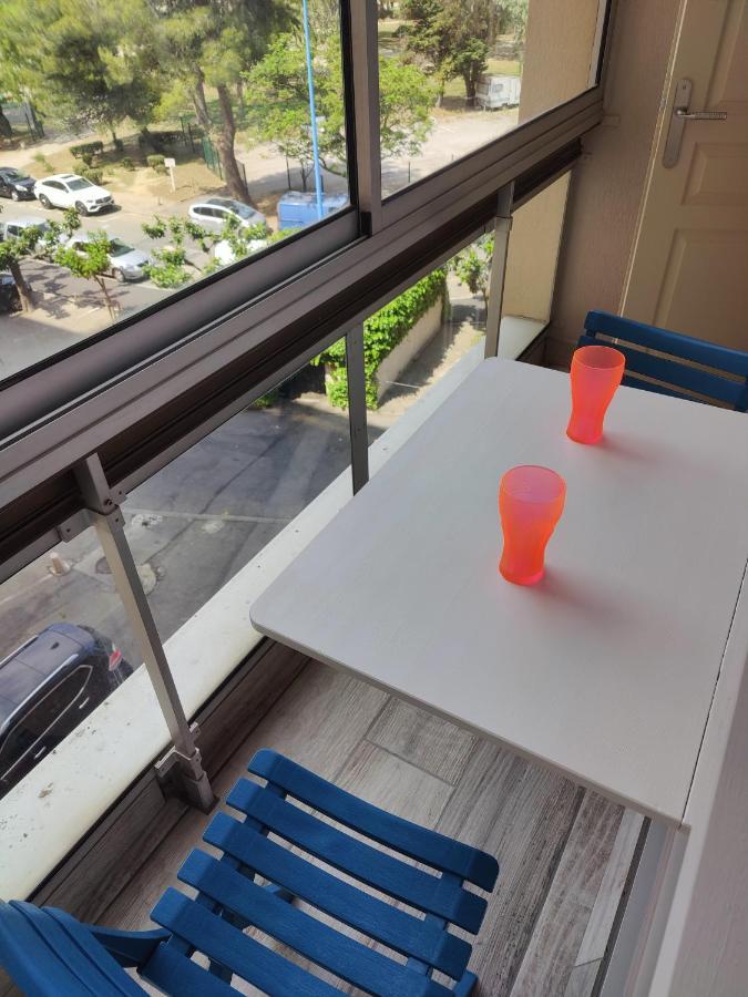 Studio Climatise 50 M.Du Port Saint-Cyprien  Luaran gambar